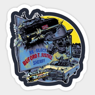 Smokey And The Bandits Sunset Sticker